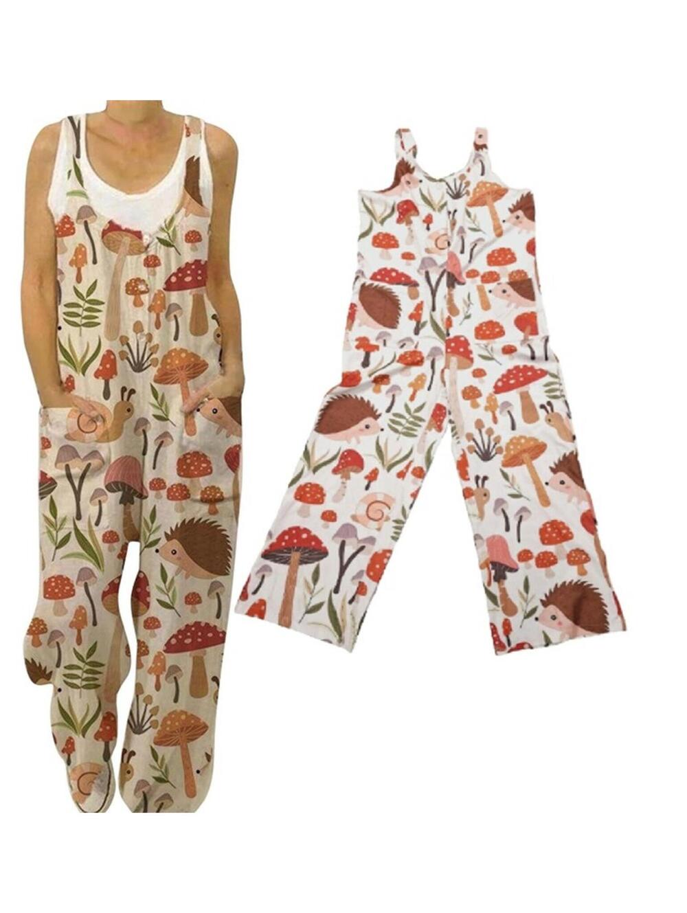 New Porcupine Animal Jumper , Size LG Romper Overall Coverall Outfit Kitsch Mod